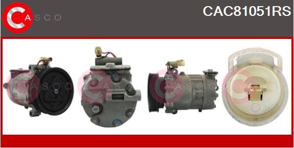 Casco CAC81051RS - Compressore, Climatizzatore www.autoricambi360.it