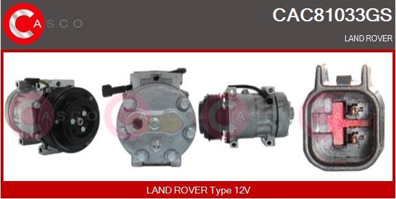 Casco CAC81033GS - Compressore, Climatizzatore www.autoricambi360.it