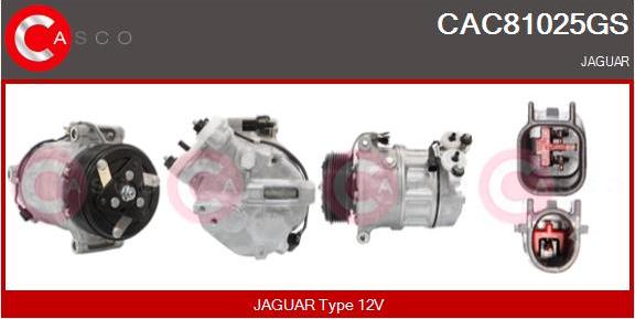 Casco CAC81025GS - Compressore, Climatizzatore www.autoricambi360.it