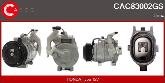 Casco CAC83002GS - Compressore, Climatizzatore www.autoricambi360.it