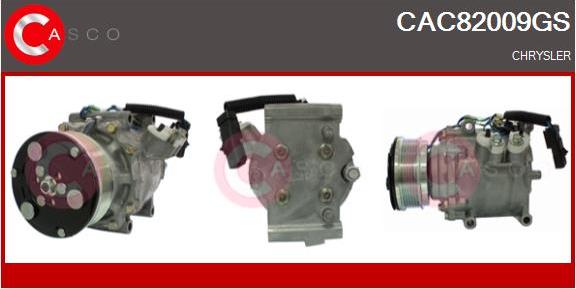 Casco CAC82009GS - Compressore, Climatizzatore www.autoricambi360.it