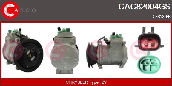 Casco CAC82004GS - Compressore, Climatizzatore www.autoricambi360.it