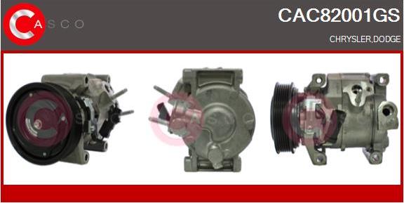 Casco CAC82001GS - Compressore, Climatizzatore www.autoricambi360.it