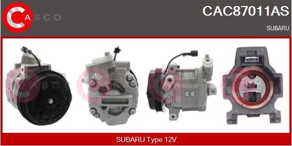 Casco CAC87011AS - Compressore, Climatizzatore www.autoricambi360.it
