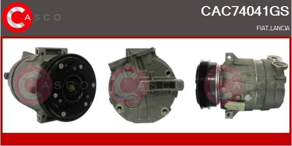 Casco CAC74041GS - Compressore, Climatizzatore www.autoricambi360.it