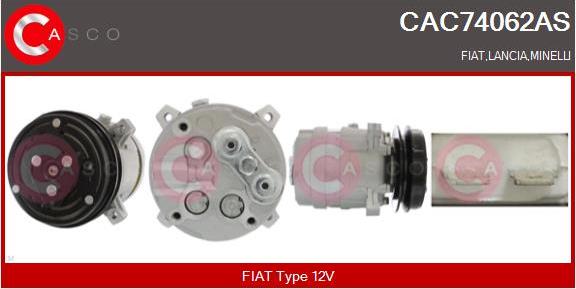 Casco CAC74062AS - Compressore, Climatizzatore www.autoricambi360.it
