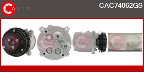 Casco CAC74062GS - Compressore, Climatizzatore www.autoricambi360.it