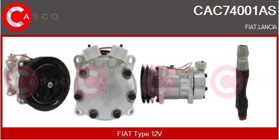Casco CAC74001AS - Compressore, Climatizzatore www.autoricambi360.it