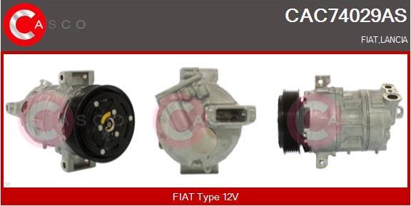 Casco CAC74029AS - Compressore, Climatizzatore www.autoricambi360.it