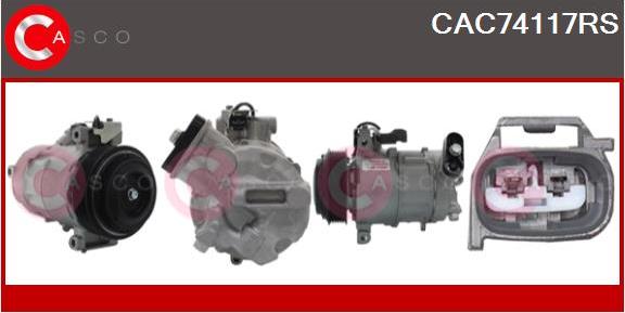Casco CAC74117RS - Compressore, Climatizzatore www.autoricambi360.it