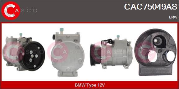 Casco CAC75049AS - Compressore, Climatizzatore www.autoricambi360.it