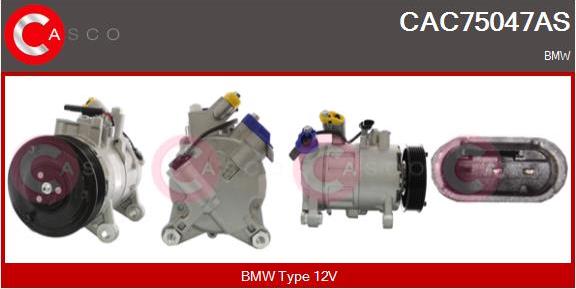 Casco CAC75047AS - Compressore, Climatizzatore www.autoricambi360.it