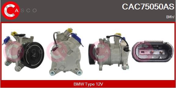 Casco CAC75050AS - Compressore, Climatizzatore www.autoricambi360.it