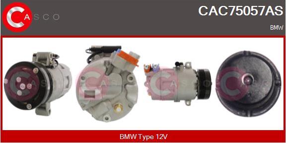 Casco CAC75057AS - Compressore, Climatizzatore www.autoricambi360.it
