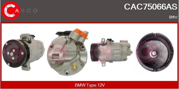 Casco CAC75066AS - Compressore, Climatizzatore www.autoricambi360.it