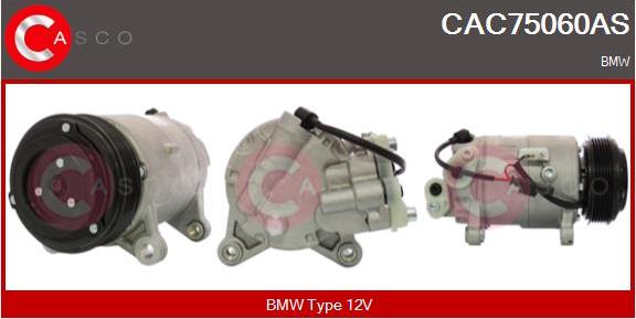 Casco CAC75060AS - Compressore, Climatizzatore www.autoricambi360.it