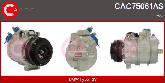 Casco CAC75061AS - Compressore, Climatizzatore www.autoricambi360.it
