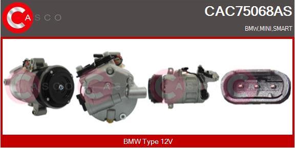 Casco CAC75068AS - Compressore, Climatizzatore www.autoricambi360.it