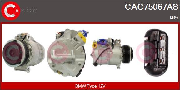 Casco CAC75067AS - Compressore, Climatizzatore www.autoricambi360.it