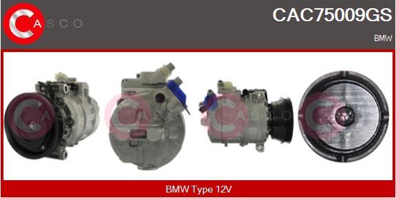 Casco CAC75009GS - Compressore, Climatizzatore www.autoricambi360.it