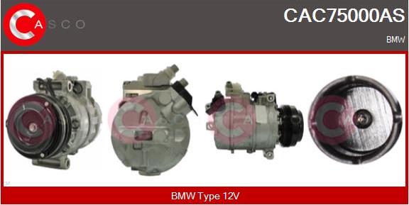 Casco CAC75000AS - Compressore, Climatizzatore www.autoricambi360.it