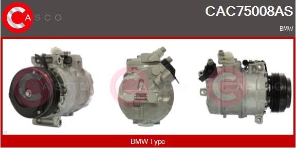 Casco CAC75008AS - Compressore, Climatizzatore www.autoricambi360.it