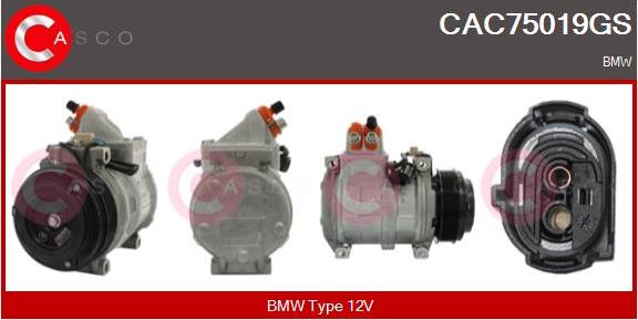 Casco CAC75019GS - Compressore, Climatizzatore www.autoricambi360.it