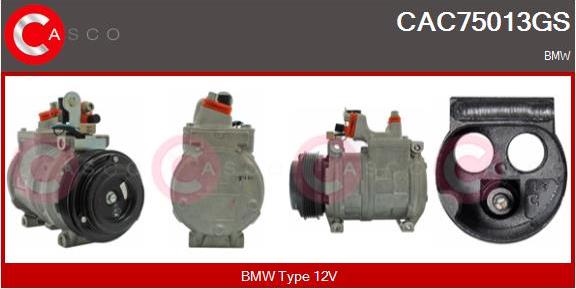 Casco CAC75013GS - Compressore, Climatizzatore www.autoricambi360.it