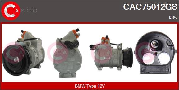 Casco CAC75012GS - Compressore, Climatizzatore www.autoricambi360.it