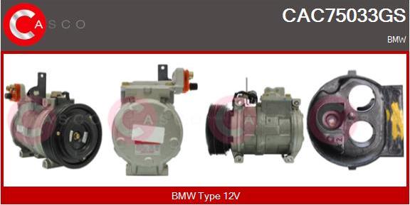 Casco CAC75033GS - Compressore, Climatizzatore www.autoricambi360.it