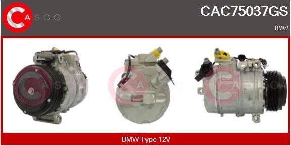 Casco CAC75037GS - Compressore, Climatizzatore www.autoricambi360.it