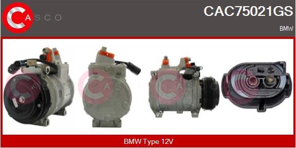 Casco CAC75021GS - Compressore, Climatizzatore www.autoricambi360.it