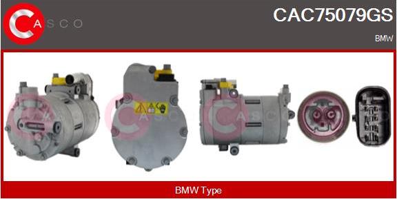 Casco CAC75079GS - Compressore, Climatizzatore www.autoricambi360.it