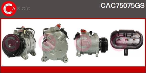 Casco CAC75075GS - Compressore, Climatizzatore www.autoricambi360.it