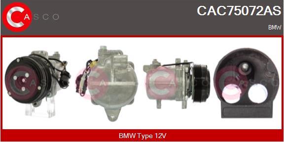 Casco CAC75072AS - Compressore, Climatizzatore www.autoricambi360.it