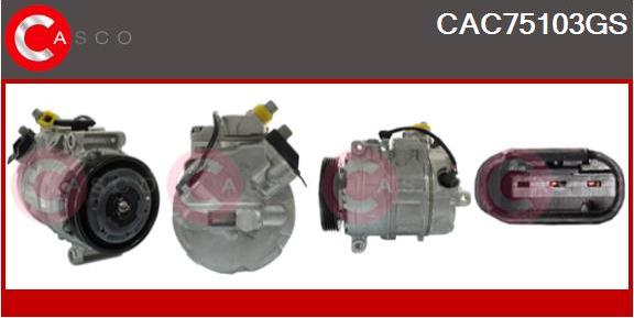 Casco CAC75103GS - Compressore, Climatizzatore www.autoricambi360.it