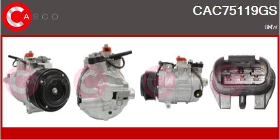 Casco CAC75119GS - Compressore, Climatizzatore www.autoricambi360.it