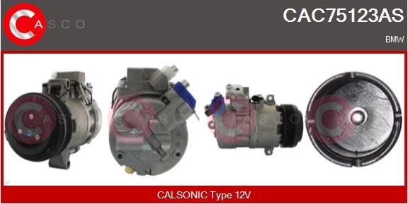 Casco CAC75123AS - Compressore, Climatizzatore www.autoricambi360.it