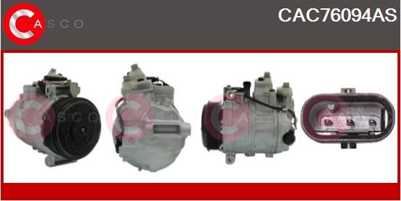Casco CAC76094AS - Compressore, Climatizzatore www.autoricambi360.it