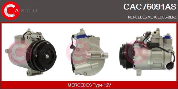 Casco CAC76091AS - Compressore, Climatizzatore www.autoricambi360.it