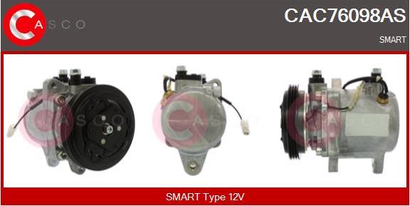 Casco CAC76098AS - Compressore, Climatizzatore www.autoricambi360.it