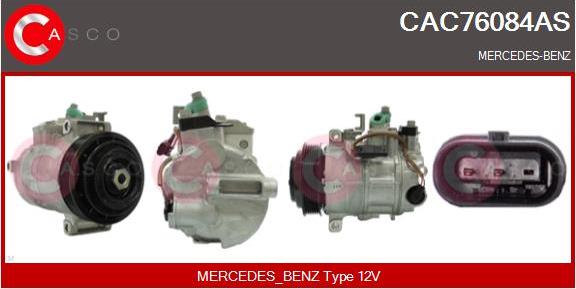 Casco CAC76084AS - Compressore, Climatizzatore www.autoricambi360.it