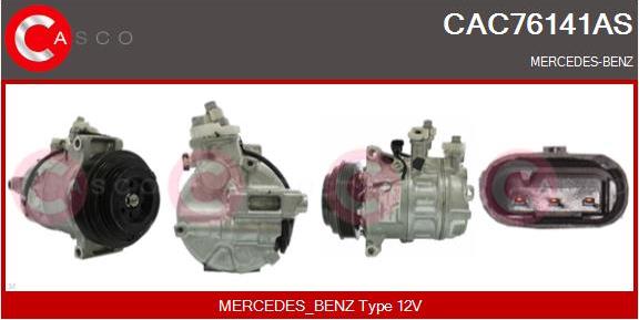 Casco CAC76141AS - Compressore, Climatizzatore www.autoricambi360.it