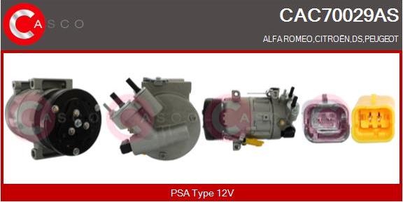 Casco CAC70029AS - Compressore, Climatizzatore www.autoricambi360.it