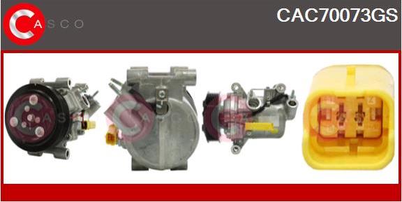 Casco CAC70073GS - Compressore, Climatizzatore www.autoricambi360.it