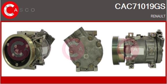 Casco CAC71019GS - Compressore, Climatizzatore www.autoricambi360.it
