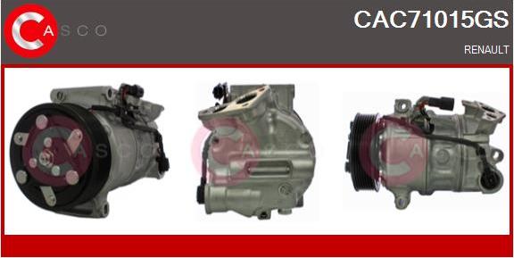 Casco CAC71015GS - Compressore, Climatizzatore www.autoricambi360.it