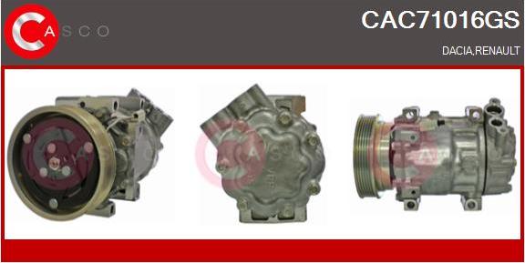 Casco CAC71016GS - Compressore, Climatizzatore www.autoricambi360.it