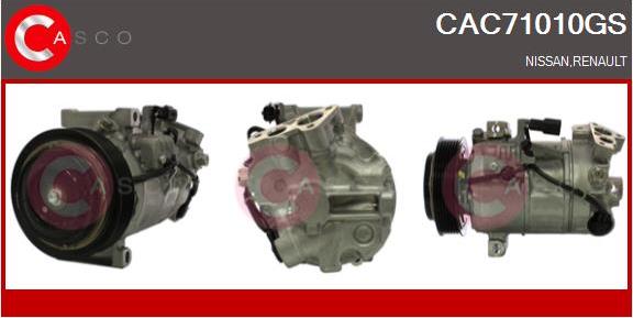 Casco CAC71010GS - Compressore, Climatizzatore www.autoricambi360.it