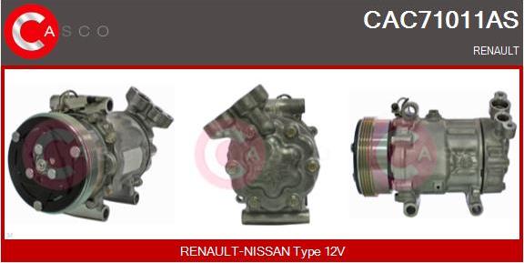Casco CAC71011AS - Compressore, Climatizzatore www.autoricambi360.it